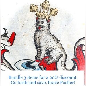 Appease the Cat King! Bundle 3 items for an automatic 20% discount.